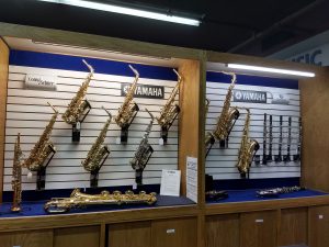 Yamaha saxophones