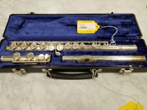 Flute in case