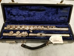 Flute in case