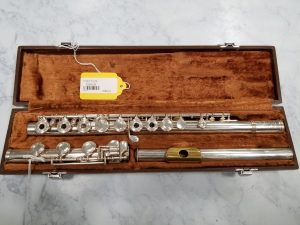 Flute in case