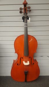 Cello on wall