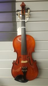 Violin on wall