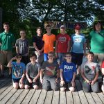 Youth band camp group picture