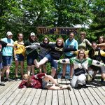 Youth band camp group picture