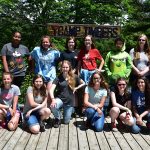 Youth band camp group picture