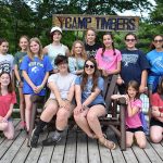 Youth band camp group picture