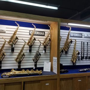 Yamaha saxophones